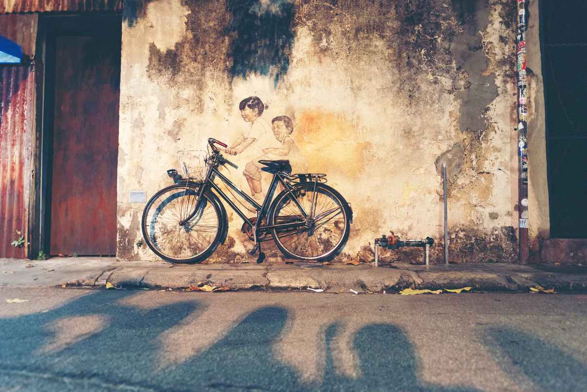 Street Art in Georgetown, Penang, Malaysia